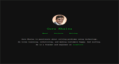 Desktop Screenshot of gurukhalsa.me